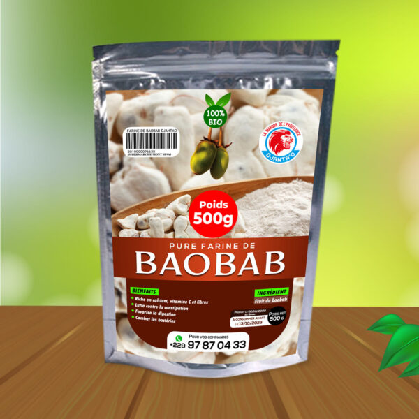Pure farine de baobab  - 500 g
